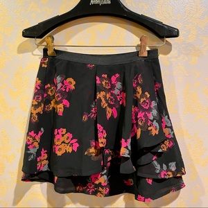 Light and vibrant floral skirt
